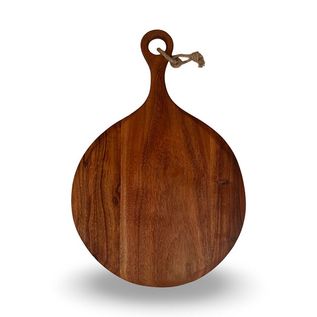 WOODY CHOPPING BOARD ROUND EDGE i gruppen Dukning / SERVERINGS-TILLBEHÖR / Skärbrädor & Brickor hos Miljögården (532250)