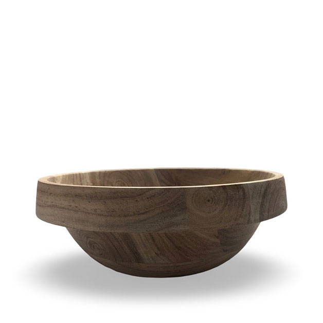 WOODY BOWL RAW M in the group Table Setting / Serving accessories / Bowls & Trays at Miljögården (533651-M)