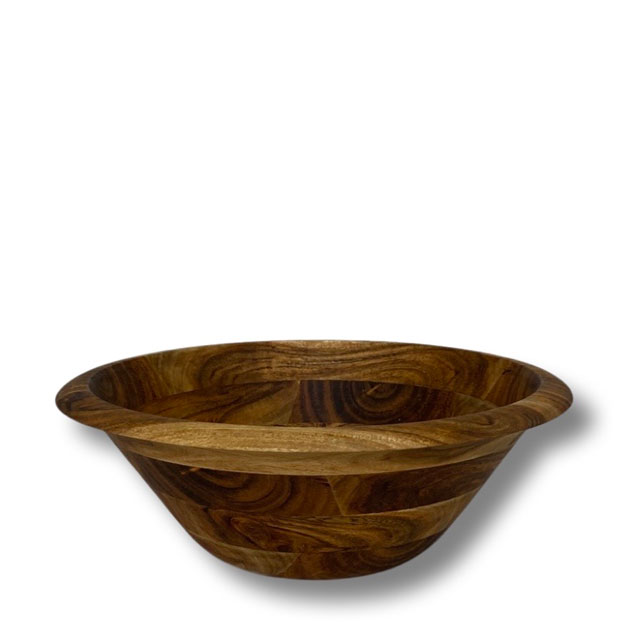 WOODY SERVING BOWL MEDIUM in the group Table Setting / Serving accessories / Bowls at Miljögården (536850)