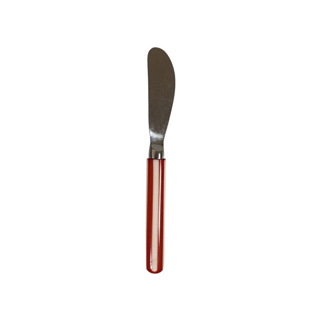 BUTTER KNIFE STRIPE RED i gruppen Dukning / SERVERINGS-TILLBEHÖR / Servering & Dekoration hos Miljögården (548040)