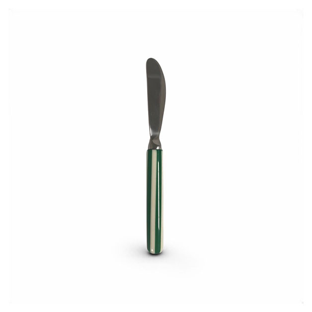 BUTTER KNIFE STRIPE GREEN i gruppen Dukning / Serverings- tillbehör / Servering & dekoration hos Miljögården (548060)