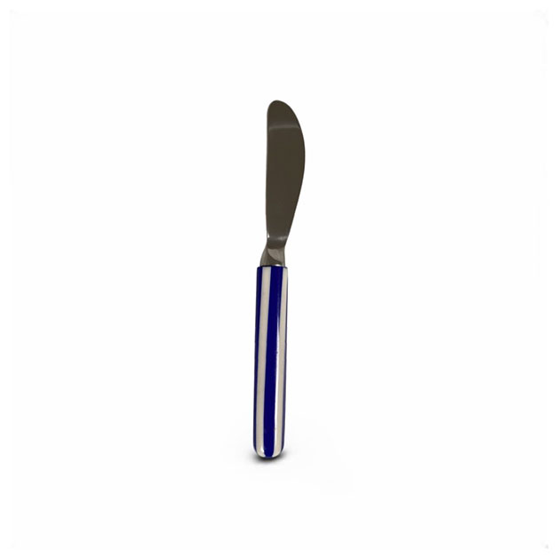 BUTTER KNIFE STRIPE BLUE i gruppen Dukning / Serverings- tillbehör / Servering & dekoration hos Miljögården (548080)