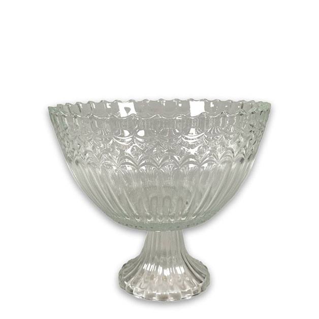 BOWL ETIENNE CLEAR L i gruppen Dukning / SERVERINGS-TILLBEHÖR / Skålar & Fat hos Miljögården (589700-L)