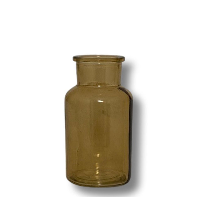 BOTTLE CUR SMALL AMBER i gruppen Krukor & Vaser / VASER & KANNOR hos Miljögården (591050)