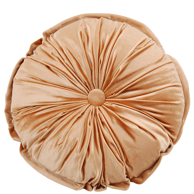 CUSHION ROUND CHESTER Ø45CM CHAMPAGNE i gruppen Textilier / Kuddfodral hos Miljögården (642150)