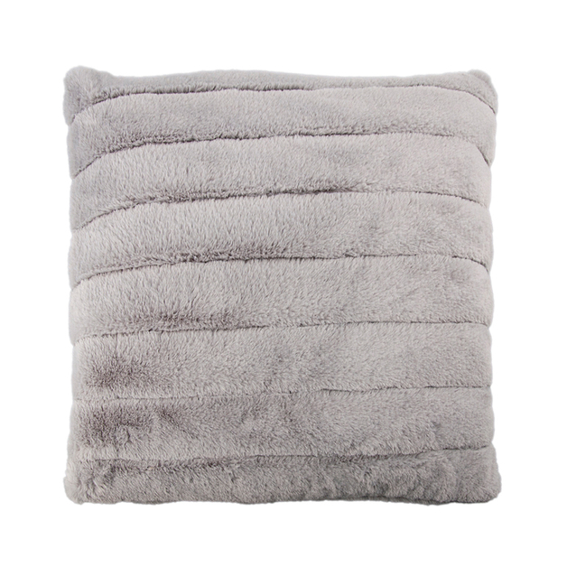 CUSHION COVER SOFTY GREY 45X45 i gruppen Textilier / Kuddfodral hos Miljögården (662701)