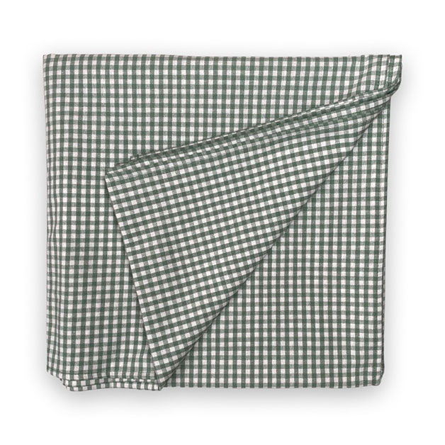 TABLE CLOTH CHECKERS SEA GREEN in the group Table Setting / Serving accessories / Tablecloths at Miljögården (683560)