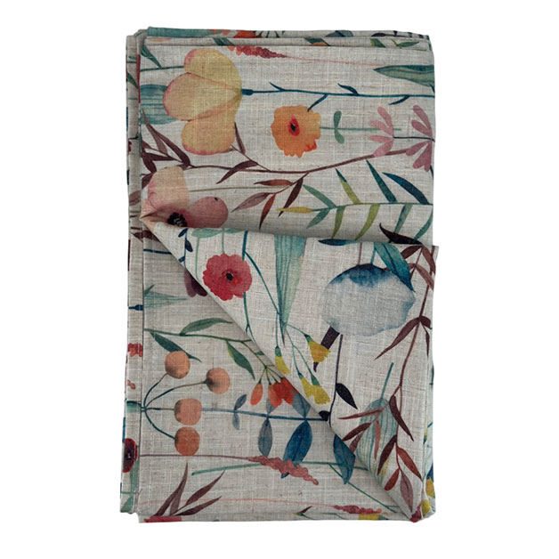 TABLE CLOTH POPPY FRIENDS i gruppen Dukning / SERVERINGS-TILLBEHÖR / Dukar hos Miljögården (684788-1)