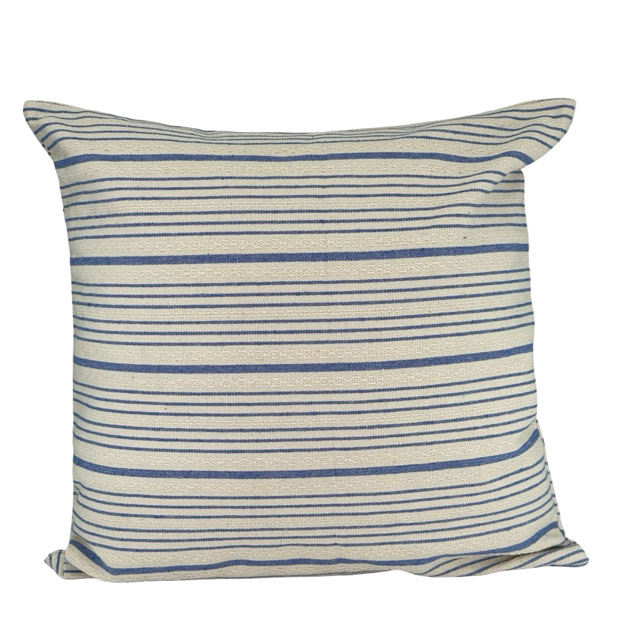CUSHION COVER STRIA BLUE i gruppen Textilier / KUDDFODRAL / Mönstrade fodral hos Miljögården (689880)