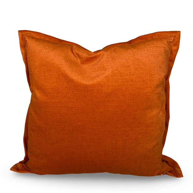 CUSHION COVER SLEEK ORANGE VELVET i gruppen Textilier / KUDDFODRAL / Enfärgade kuddfodral hos Miljögården (716230)