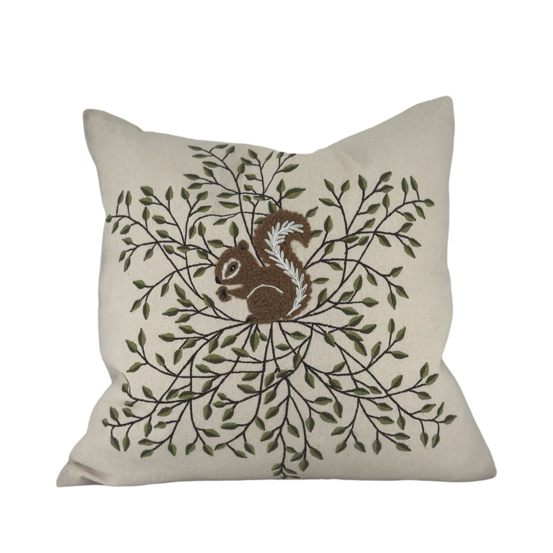 CUSHION COVER SCIURUS i gruppen Textilier / KUDDFODRAL / Broderade kuddfodral hos Miljögården (722850)