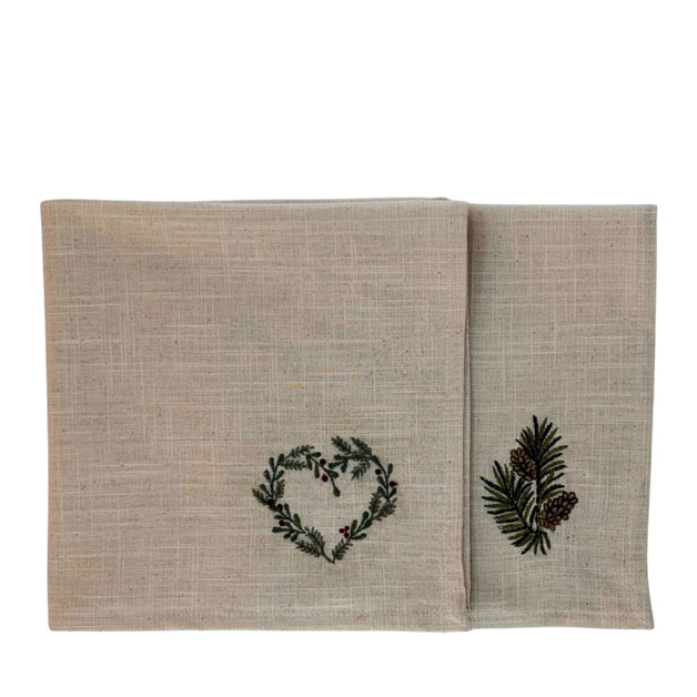 NAPKIN OUTLINE ABIES FESTIVA i gruppen Höst / Vinter 2026 hos Miljögården (727788)