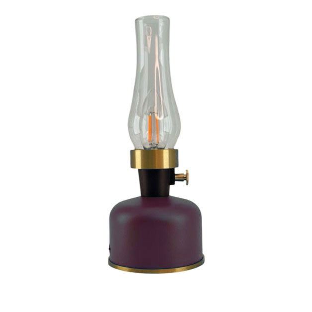 TABLE LAMP POMOX BURGUNDY i gruppen Höst / Vinter 2026 hos Miljögården (732336)