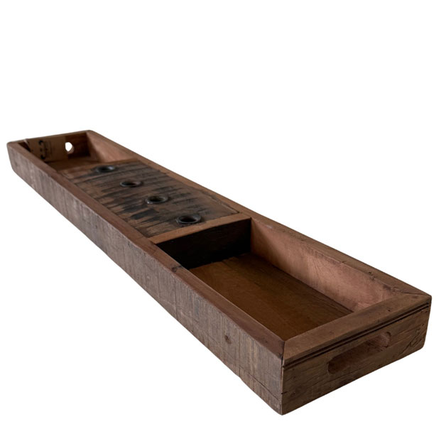 ReUSED CANDLE TRAY LONG i gruppen Hållbart / ÅTERBRUK hos Miljögården (768050)
