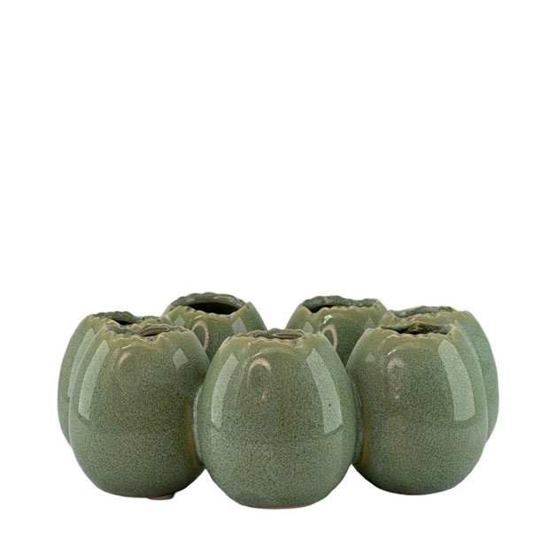 POT CIRCLE EGG MINT i gruppen Säsong / PÅSK / Påskkrukor hos Miljögården (814861)