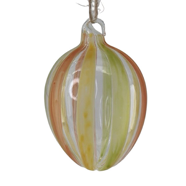 HANGING EGG SHEERE PAINTED L i gruppen Säsong / PÅSK / Påskägg hos Miljögården (815988-L)