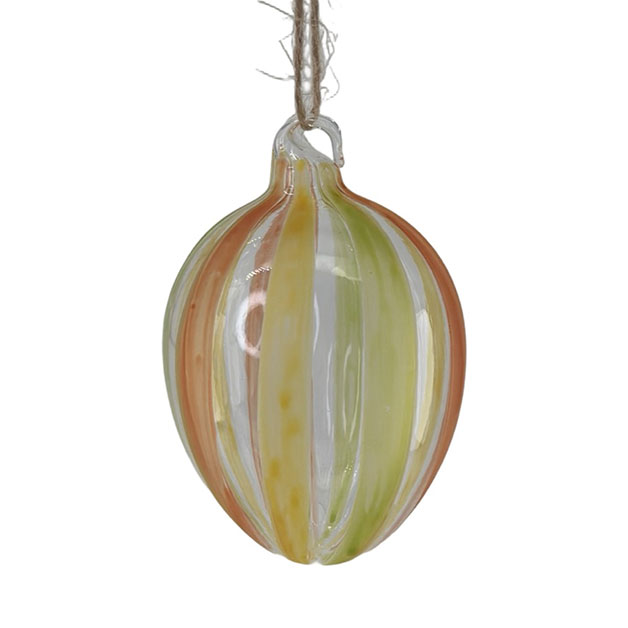 HANGING EGG SHEERE PAINTED S i gruppen Säsong / PÅSK / Påskdekoration hos Miljögården (815988-S)