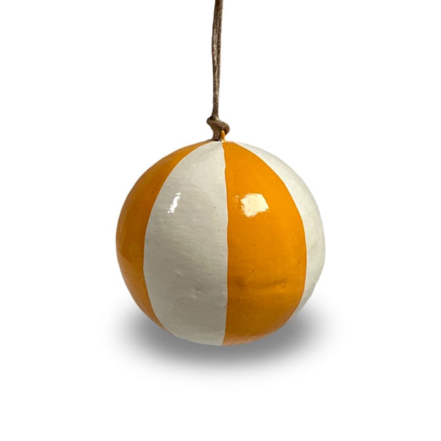 HANDPAINTED ORNAMENT BILL OCRA SMALL i gruppen Säsong / JUL / Hängande dekoration hos Miljögården (966710)