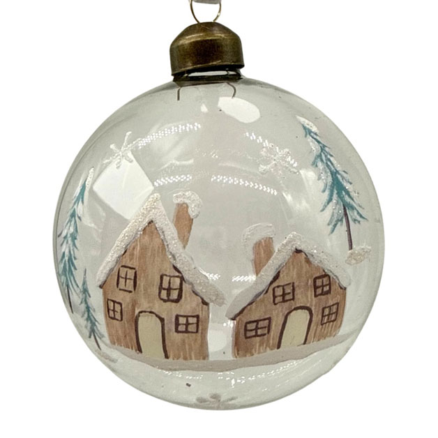 ORNAMENT CLEAR WINTER WONDERLAND-S i gruppen Säsong / JUL / Hängande dekoration hos Miljögården (967688-3S)