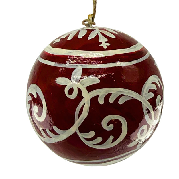 HANDPAINTED ORNAMENT KURBITS i gruppen Säsong / JUL / Hängande dekoration hos Miljögården (968340)