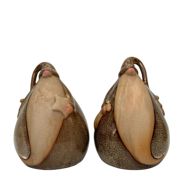 DECORATION GNOME BROWN M 2 set i gruppen Säsong / JUL / Juldekoration hos Miljögården (988290-M)