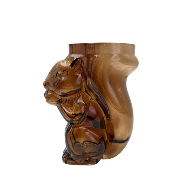GLASS VASE SQUIRREL i gruppen Krukor & Vaser / VASER & KANNOR hos Miljögården (996690)