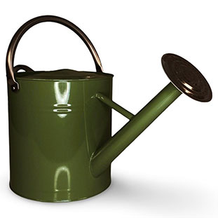 WATERING CAN POUR GREEN LARGE