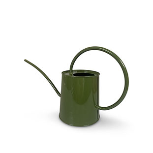 WATERING CAN CIRCLE GREEN