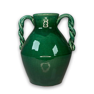 GRACE URN TWIRL EMERALD