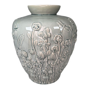 VASE ODONATA GRASS