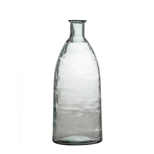 RECYCLED GLASS VASE CLASSIC CLEAR SMALL