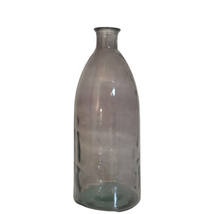 VASE CLASSIC GREY SMALL RECYCLED GLASS