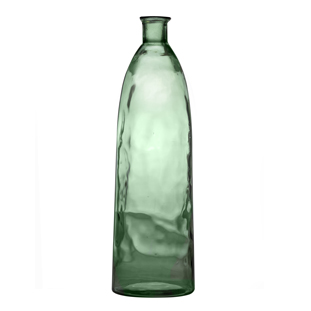 RECYCLED GLASS VASE CLASSIC GREEN LARGE