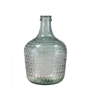 RECYCLED GLASS VASE PUNT LARGE