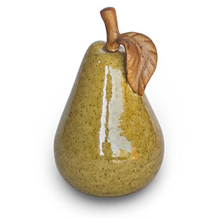 DECORATION PEAR OCRA L