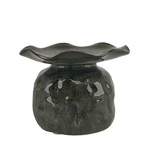 VASE POPPY MOSS L