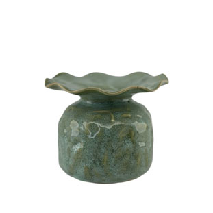 VASE POPPY MINT S