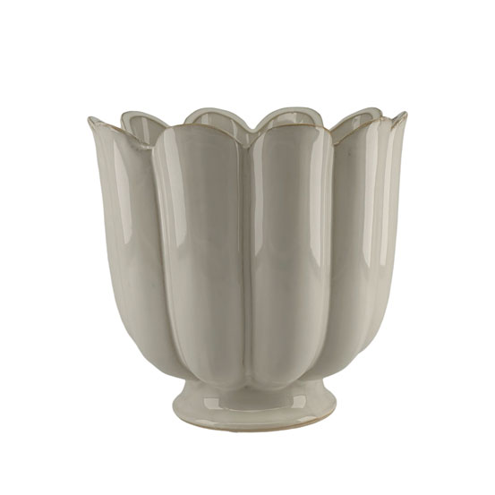 POT PETULIA WHITE M