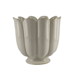 POT PETULIA WHITE M