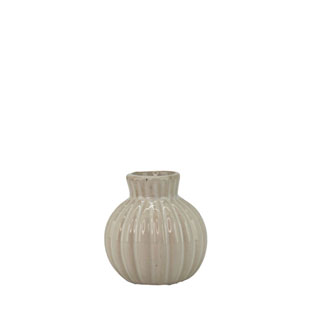 MINI VASE BUMP WHITE