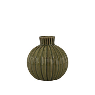 MINI VASE BUMP GREEN L