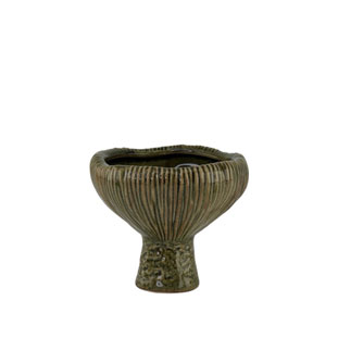 CANDLE HOLDER ORELLA GREEN