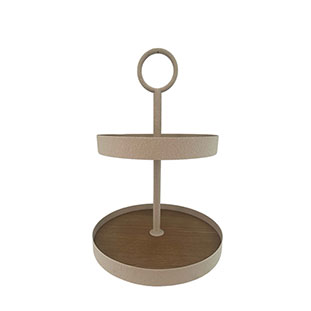 CAKE PLATE HATTIE 2shelfs