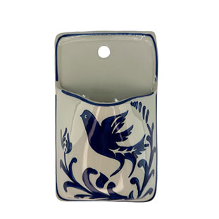 WALL POT AZURE SONGBIRD