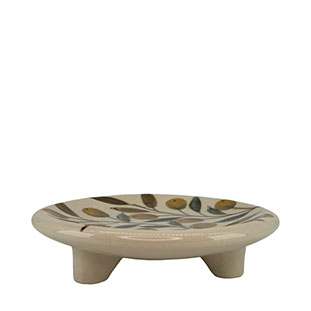 CAKE PLATE OLIVE