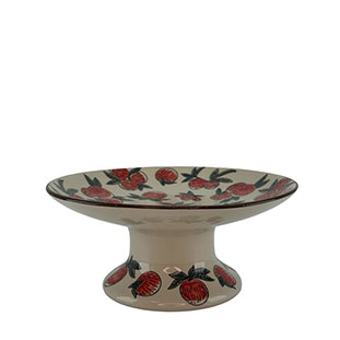 CAKE PLATE POMEGRANATE L