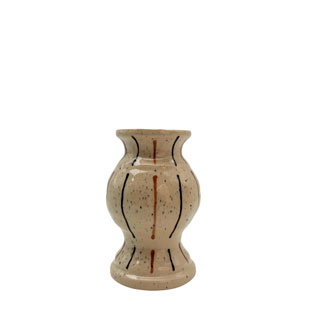 CANDLE HOLDER STRIPE ROUND