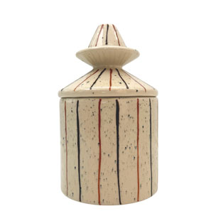 JAR STRIPE TILTED LID