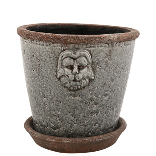 POT LION MEDIUM GREY