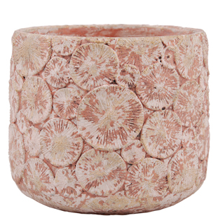 POT FOSSIL PINK LARGE